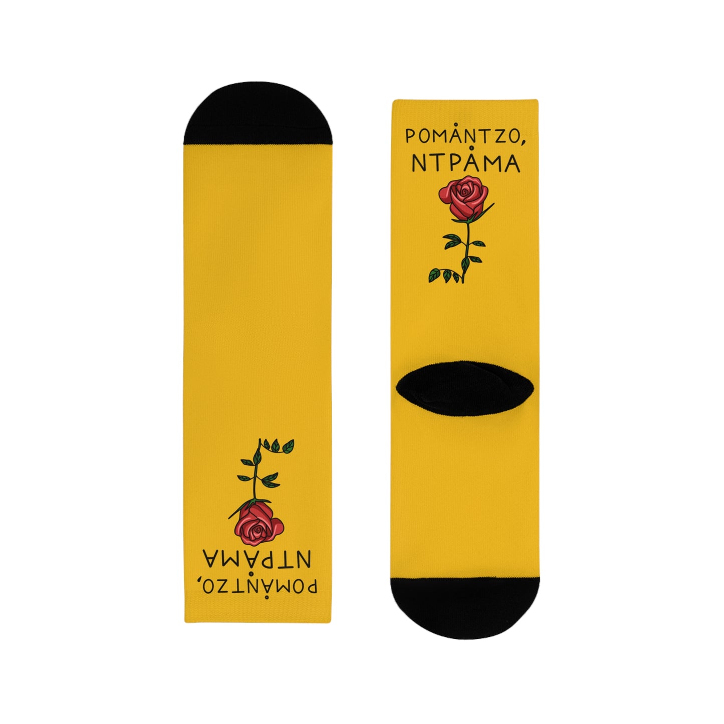 Romantzo Socks in Yellow
